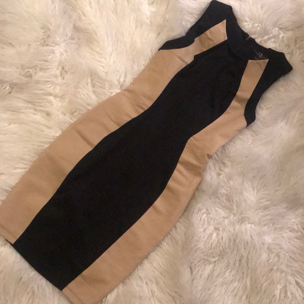 David Lerner fitted XS dress back zip
